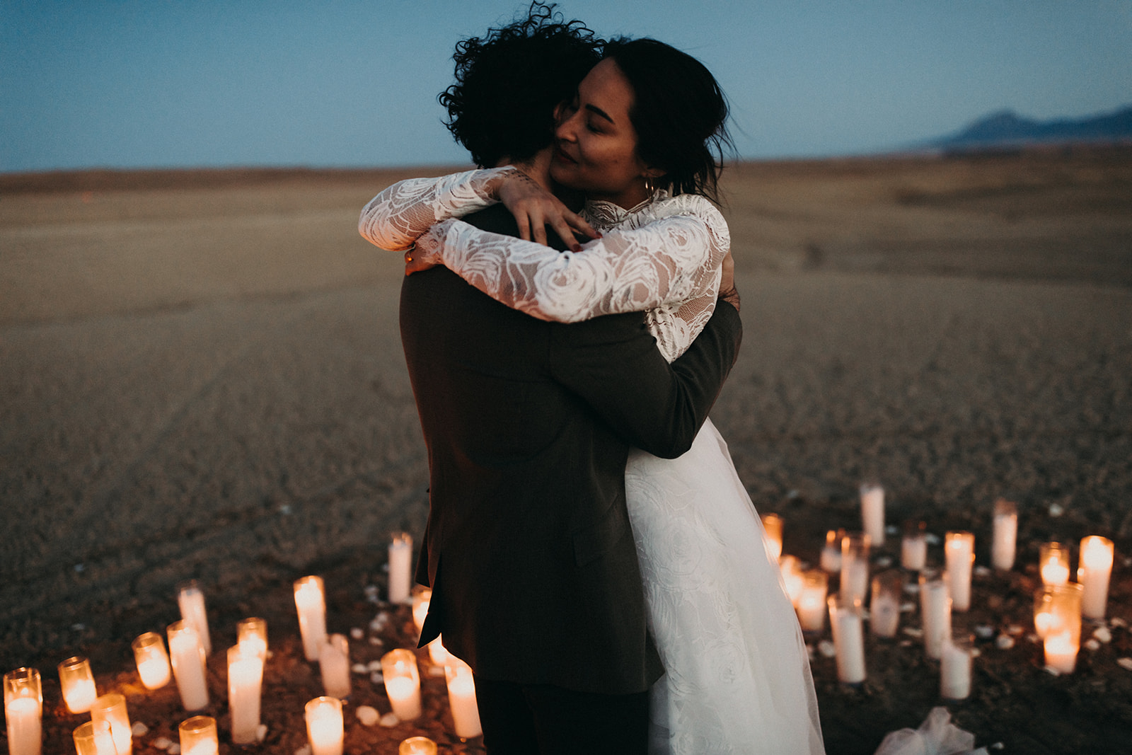 Romantic Utah Elopement with a Candlelit First Dance