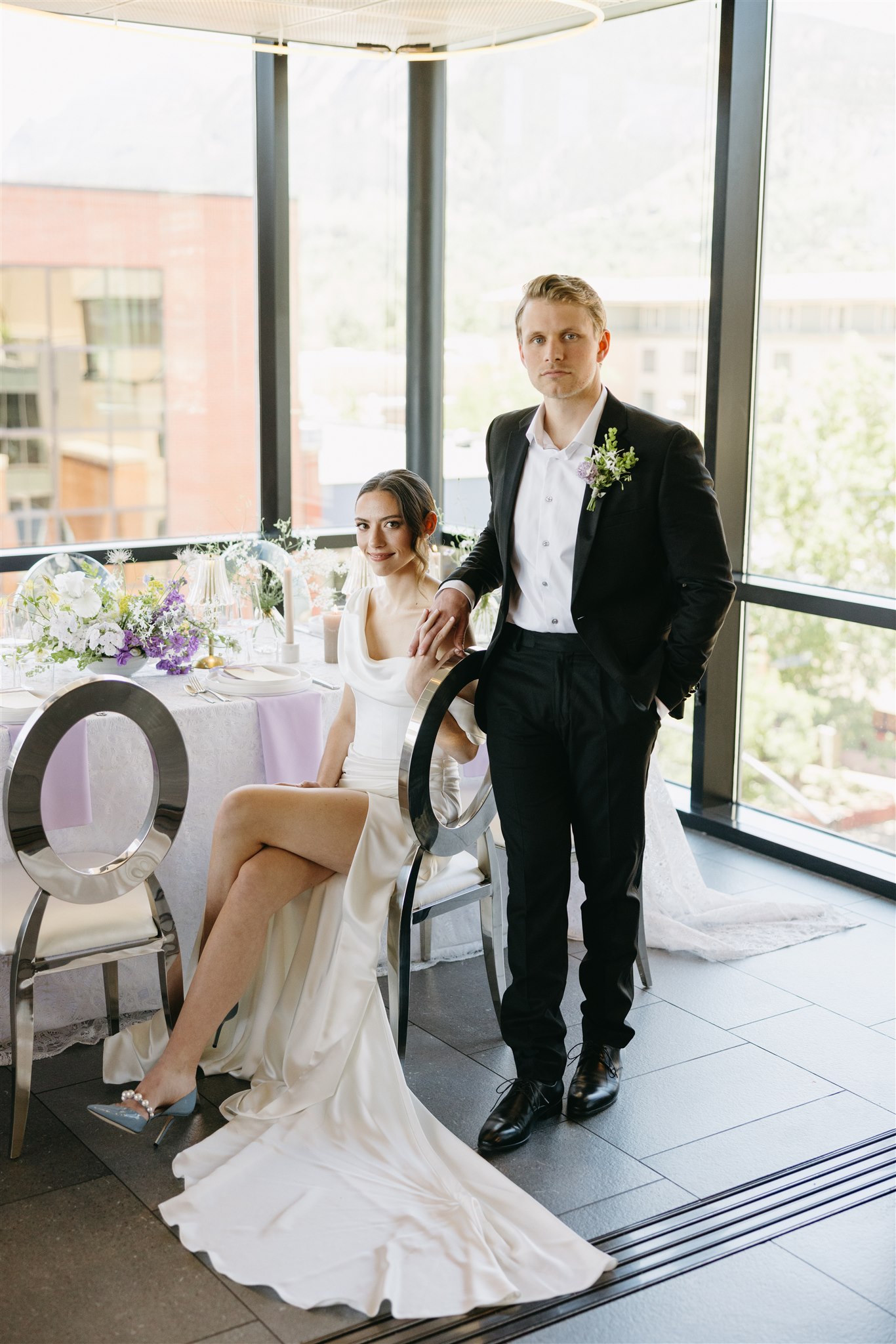 boulder wedding at corrida reception